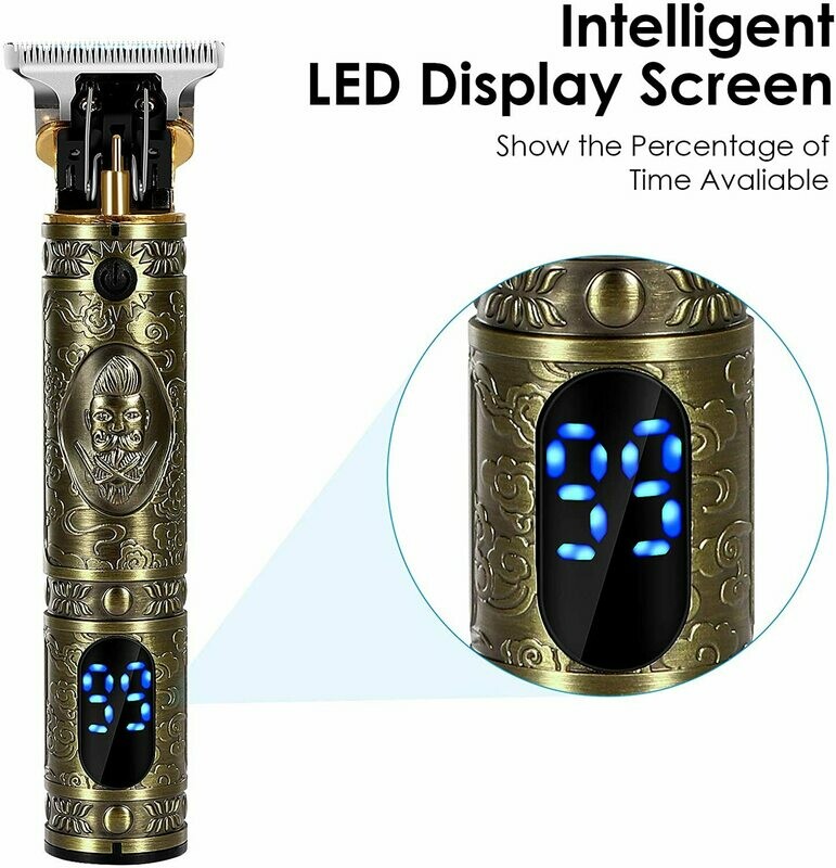InThoor Tondeuse à Cheveux Hommes, Electriques Tondeuse Professionnelle Sans Fil avec Affichage LED, Tondeuse Precision avec 3 Peignes de Guidage... InThoor Tondeuse à Cheveux Hommes, Electriques Tondeuse Professionnelle Sans Fil avec Affichage LED, Tondeuse Precision avec 3 Peignes de Guidage...