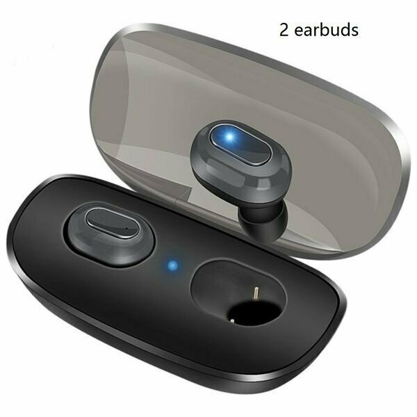1/2 ensembles écouteurs Bluetooth sans fil dans les sports d'oreille avec boîte de chargeur micro écouteurs casque pour téléphone Apple iPhone Android 1/2 ensembles écouteurs Bluetooth sans fil dans les sports d'oreille avec boîte de chargeur micro écouteurs casque pour téléphone Apple iPhone Android