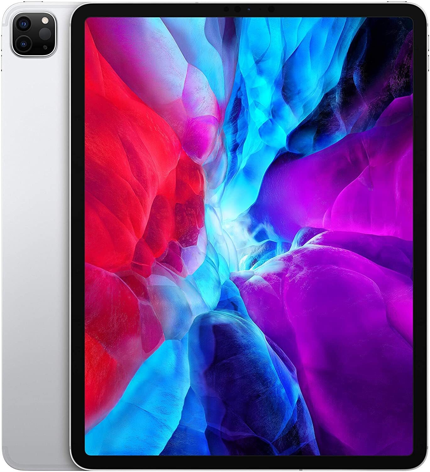 2020 Apple iPad Pro (12,9 Pouces, Wi-FI + Cellular, 128 Go) - Argent (4ᵉ génération)