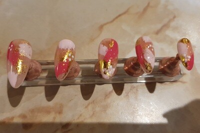 Made to Order - Special effects Press on Nail design