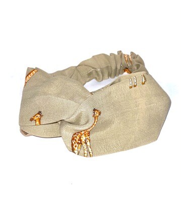Headband twisted turban - safari 🌿 🦒