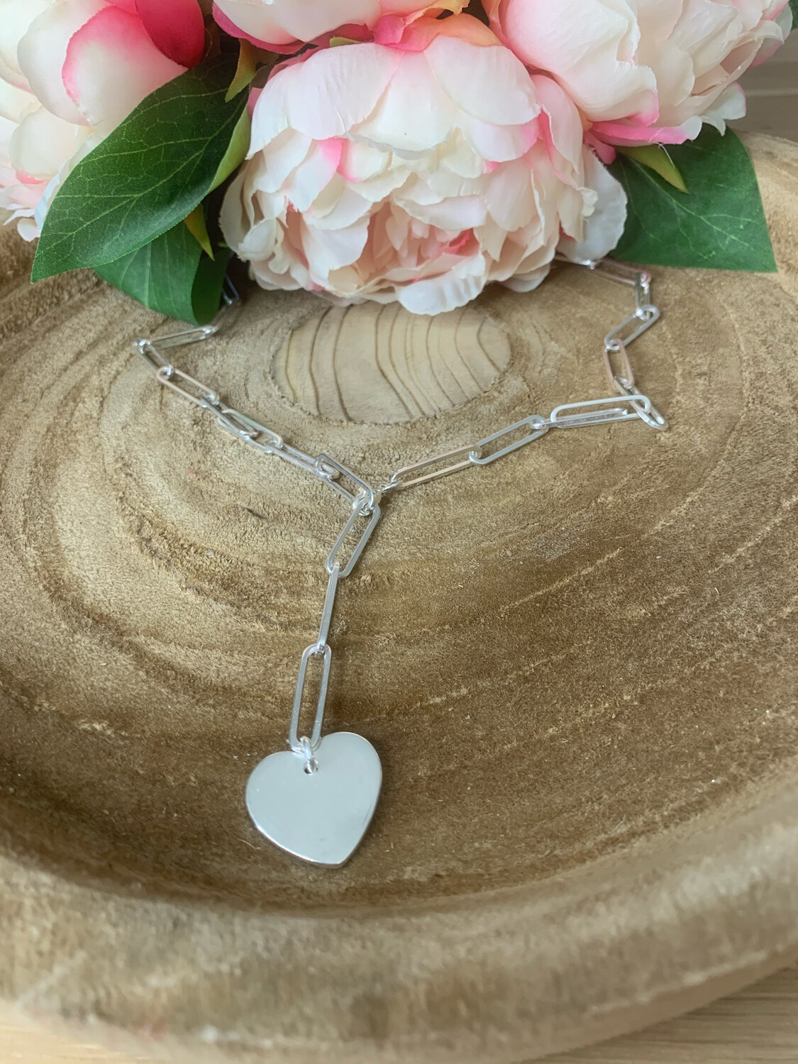 Collier Ti Amo - Argent plaqué 10 microns