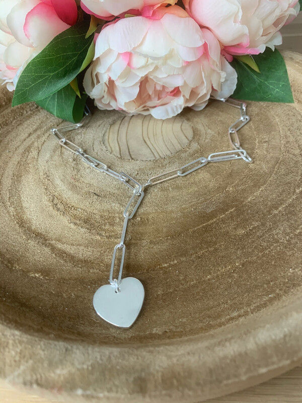 Collier Ti Amo - Argent plaqué 10 microns