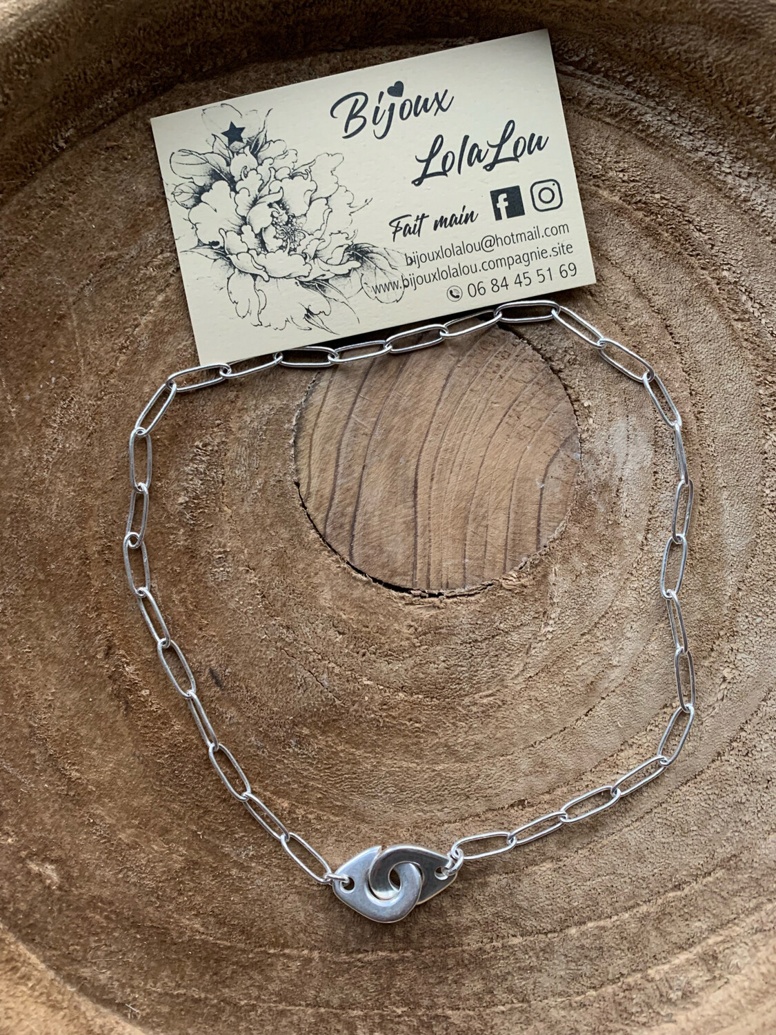 Collier Lydia - Argent Plaqué 10 Microns