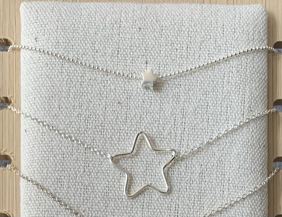 Collier Stella (Grand modèle) - Argent 925