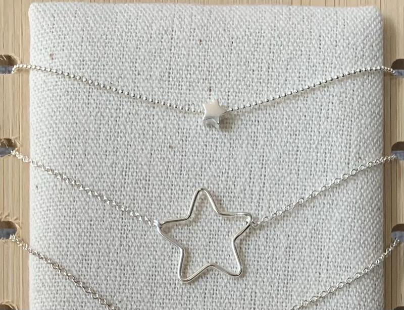 Collier Stella (Grand modèle) - Argent 925