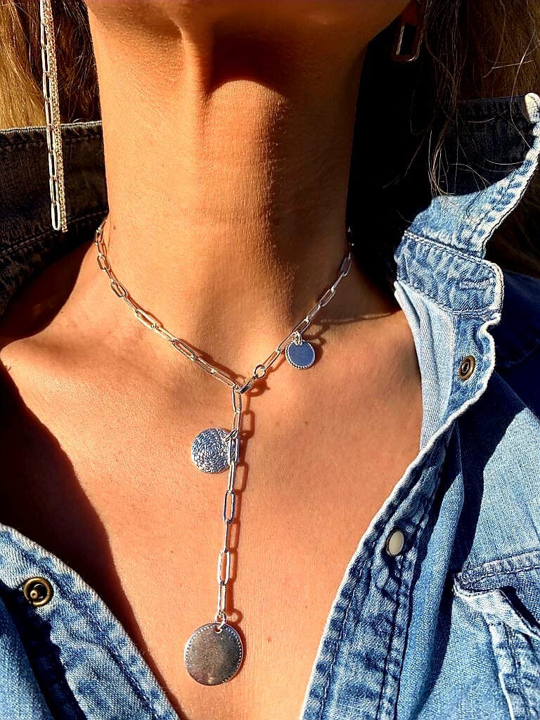 Collier Mandy - Argent Plaqué 10 Microns