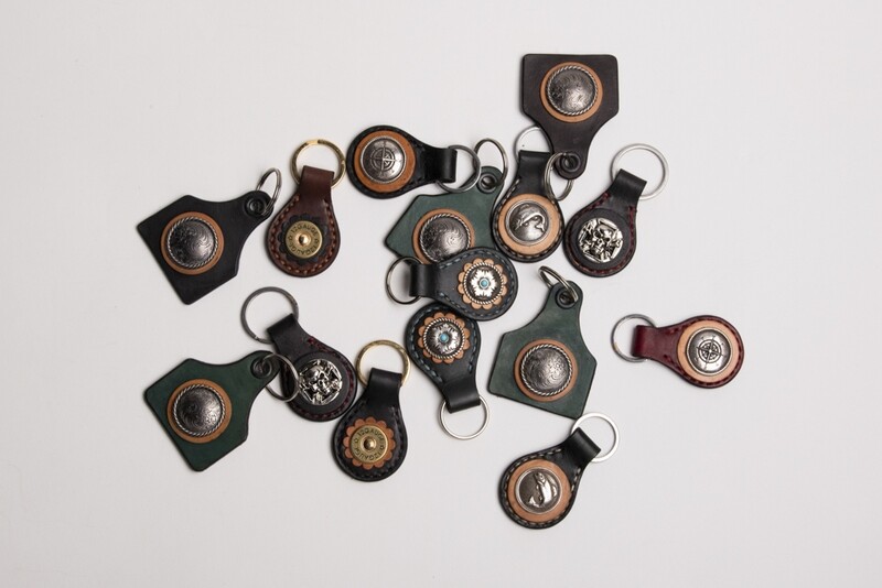 Iconic Leather Keytags