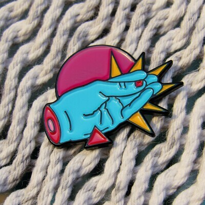 Universal Peace Sign: Soft Enamel Pin