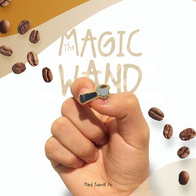 The Magic Wand: Hard Enamel Pin
