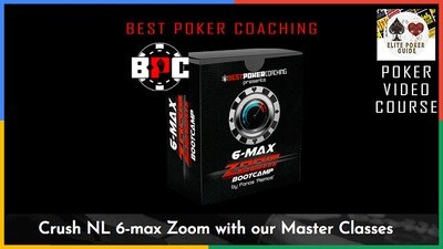 BEST POKER COACHING BPC ZOOM BOOTCAMP MASTERCLASS