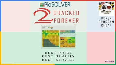 PIOSOLVER 2 Cracked Forever - POKER PROGRAM CHEAP