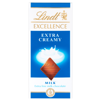 Lindt Extra Creamy chocolate