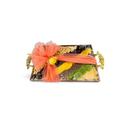 Engagement Gift Pack - Dry fruits + Chococlate Hamper 