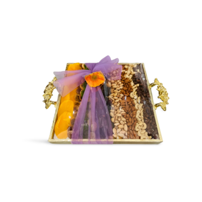 Best Wishes Gift Pack - Dry Fruits + Chocolate Hamper 