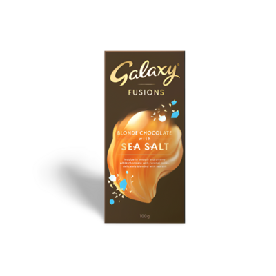 Galaxy Fusions Blonde Chocolate with Sea Salt