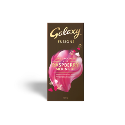 Galaxy Fusions Dark Chocolate with Raspberry Meringue