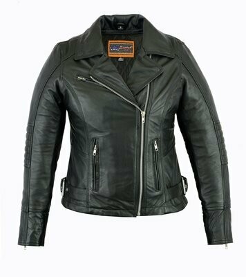 DS835 WOMEN'S UPDATED LIGHTWEIGHT STYLISH M/C JACKET
WRITE A REVIEW