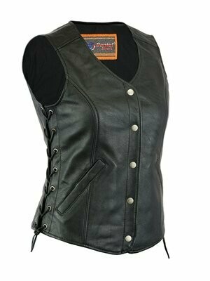 Womens Leather Vest