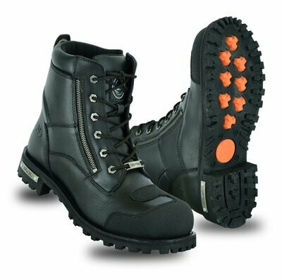 DS9741 MEN’S SIDE ZIPPER WATERPROOF ANKLE PROTECTION BOOTS