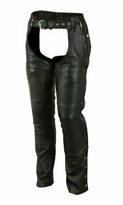 DS405 UNISEX DOUBLE DEEP POCKET THERMAL LINED CHAPS