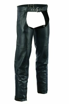 DS402 UNISEX CHAPS WITH 2 JEAN STYLE POCKETS