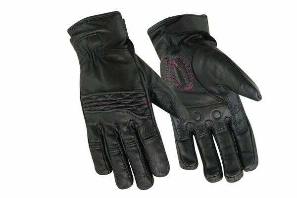 DS81 WOMEN’S CRUISER GLOVE (BLACK/PINK)