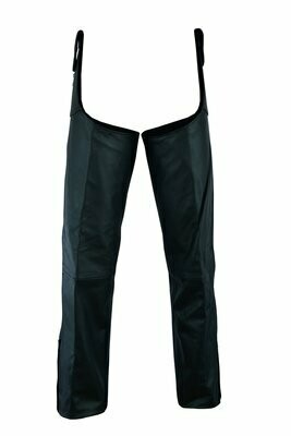 DS424 UNISEX ADJUSTABLE SIDE SNAP BELTLESS CHAP