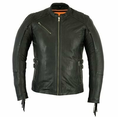 DS880 WOMEN'S STYLISH JACKET WITH FRINGE