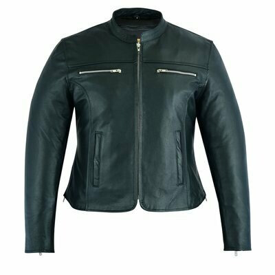 DS839 WOMEN’S FULL CUT JACKET /JAZZY LOOK