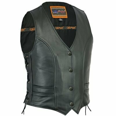 DS271 WOMEN'S STYLISH FULL CUT VEST