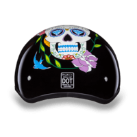 DAYTONA SKULL CAP- W/ DIAMOND SKULL