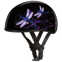 DAYTONA SKULL CAP- W/ DRAGONFLY