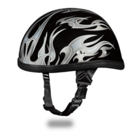 EAGLE- W/ FLAMES SILVER