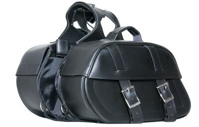 DS342 TWO STRAP SADDLE BAG