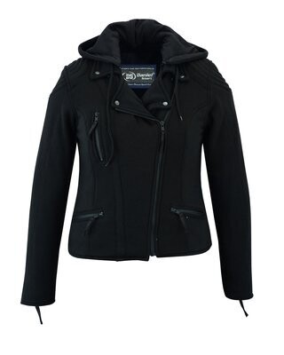 DS825 WOMEN’S OPERATIVE WINDPROOF REINFORCED RIDING JACKET