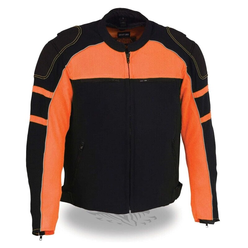 Men’s Mesh Racing Jacket w/ Removable Rain Jacket Liner