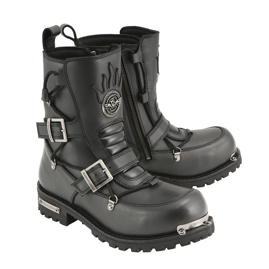 Men’s Logger Boot Round Toe w/Buckle Enhancement
Brand : Milwaukee Boots