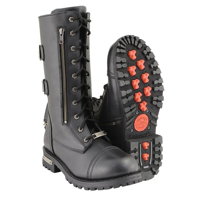 Men’s Tall Lace Front Boot w/ Buckles back & Knife Storage Pockets
Brand : Milwaukee Boots