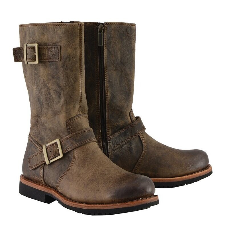 Men’s 11” Antique Brown Engineer Boot – Designed Retro Look
MILWAUKEE LEATHER