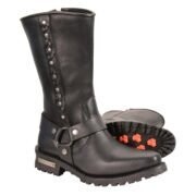 Men’s Harness Boot w/ Braid & Riveted Details
Brand : Milwaukee Boots