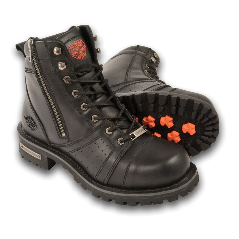 Men’s Lace to Toe Boot w/Contrast Stitching
Brand : Milwaukee Boots