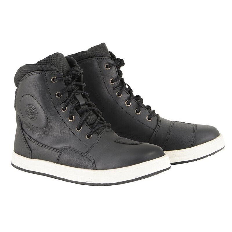 Men’s Black Leather Reinforced Street Riding Shoes with Ankle Support
Brand : Milwaukee Boots