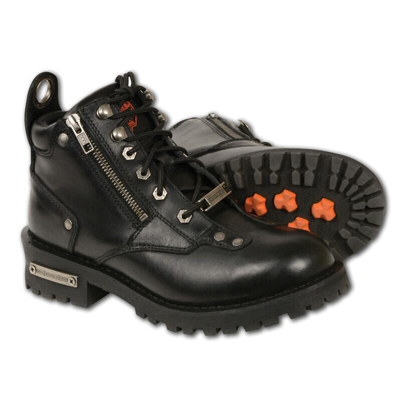 Women’s Low Cut Leather Lace to Toe Riding Boot
Brand : Milwaukee Boots