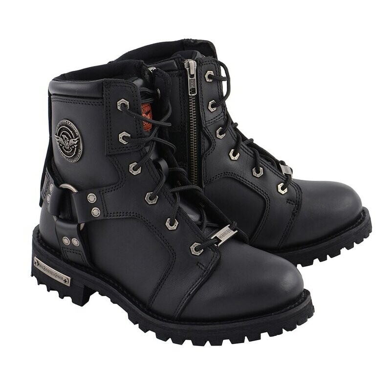 Women’s 8” Lace to Toe Harness Boot W/ Side Zipper Entry
Brand : Milwaukee Boots