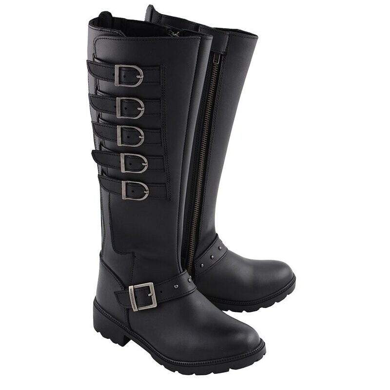 Women’s 17” Side Strap Riding Boot w/ Side Zipper Entry
Brand : Milwaukee Boots