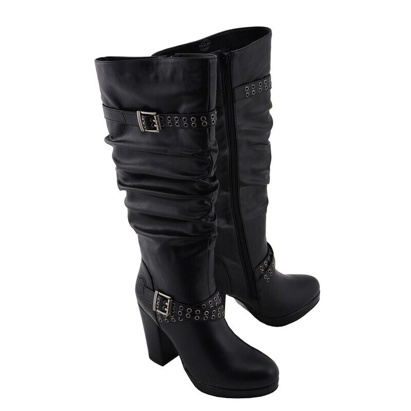 Women Platform Boot w/ Slouch Shaft
Brand : Milwaukee Boots