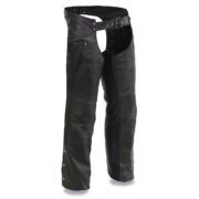 Men’s Chaps w/ Cool Tec® Leather & Zippered Thigh Pockets
Brand : Milwaukee Leath
