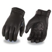 Men’s Leather Gloves with Gel Palm, Cool Tec Technology – Touch Screen Fingers
Brand : Milwaukee Leather