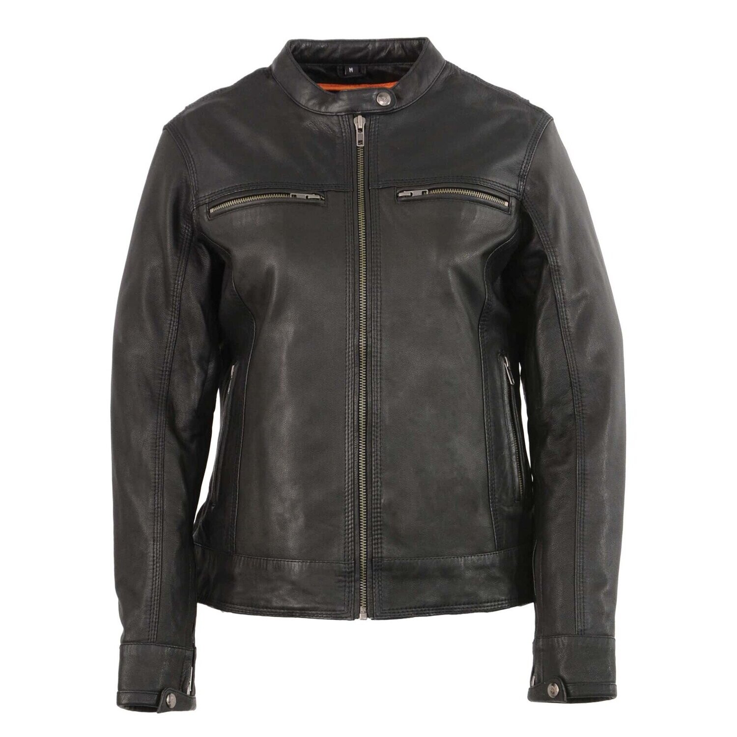 Women’s Lightweight Triple Stitch Scooter Jacket w/ Venting
Brand : Milwaukee Leather